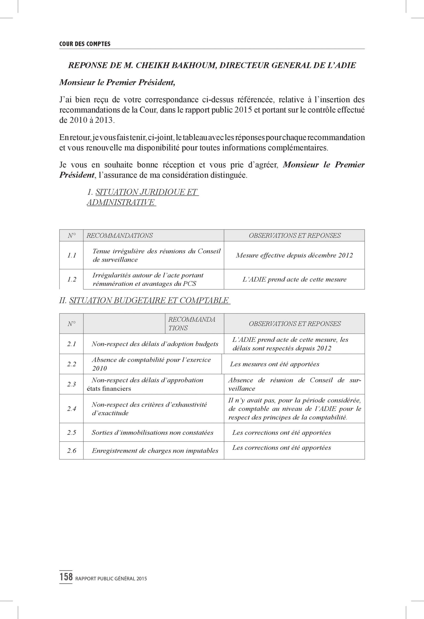 Intégralité du rapport 2015 de la Cour des comptes