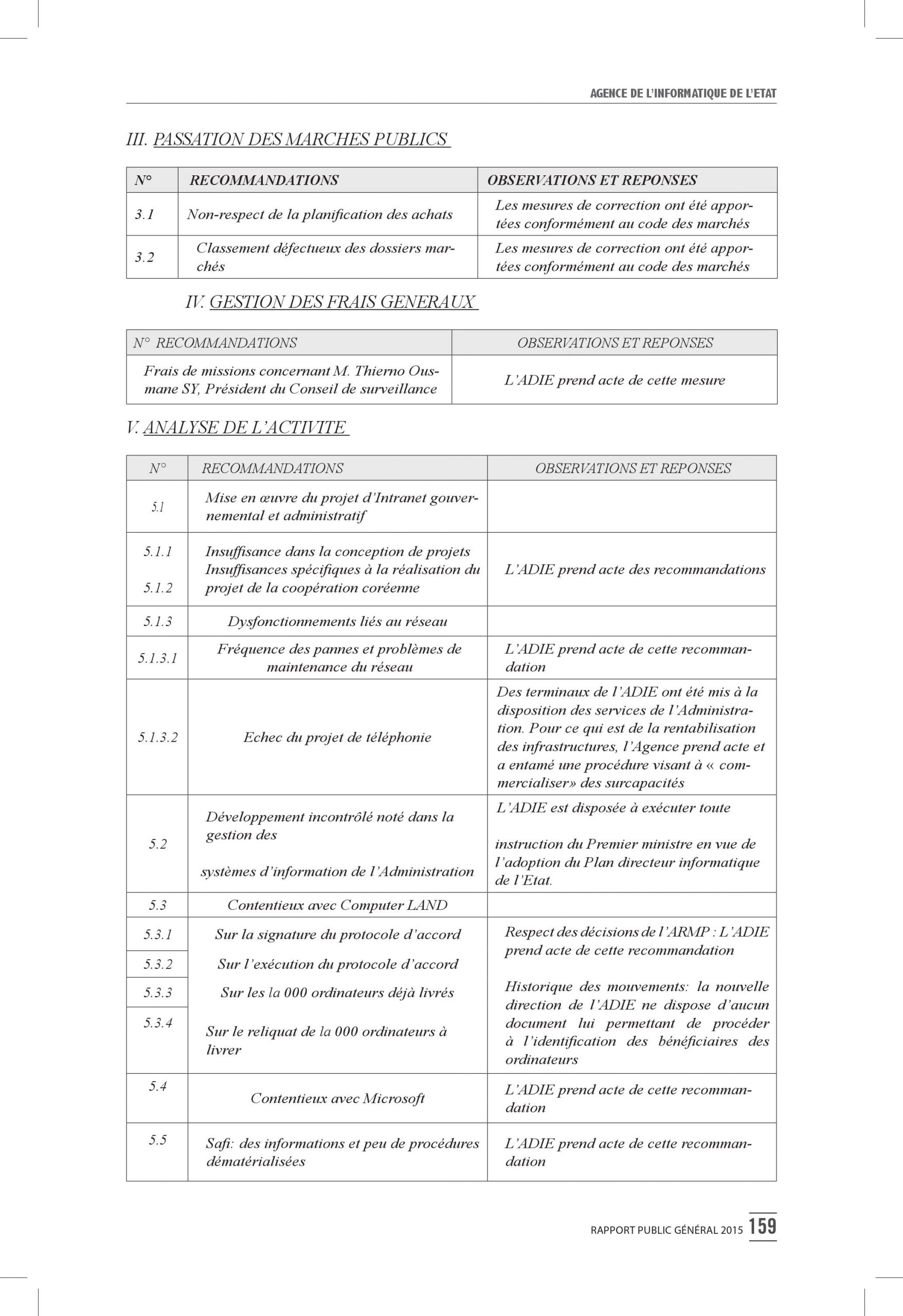 Intégralité du rapport 2015 de la Cour des comptes