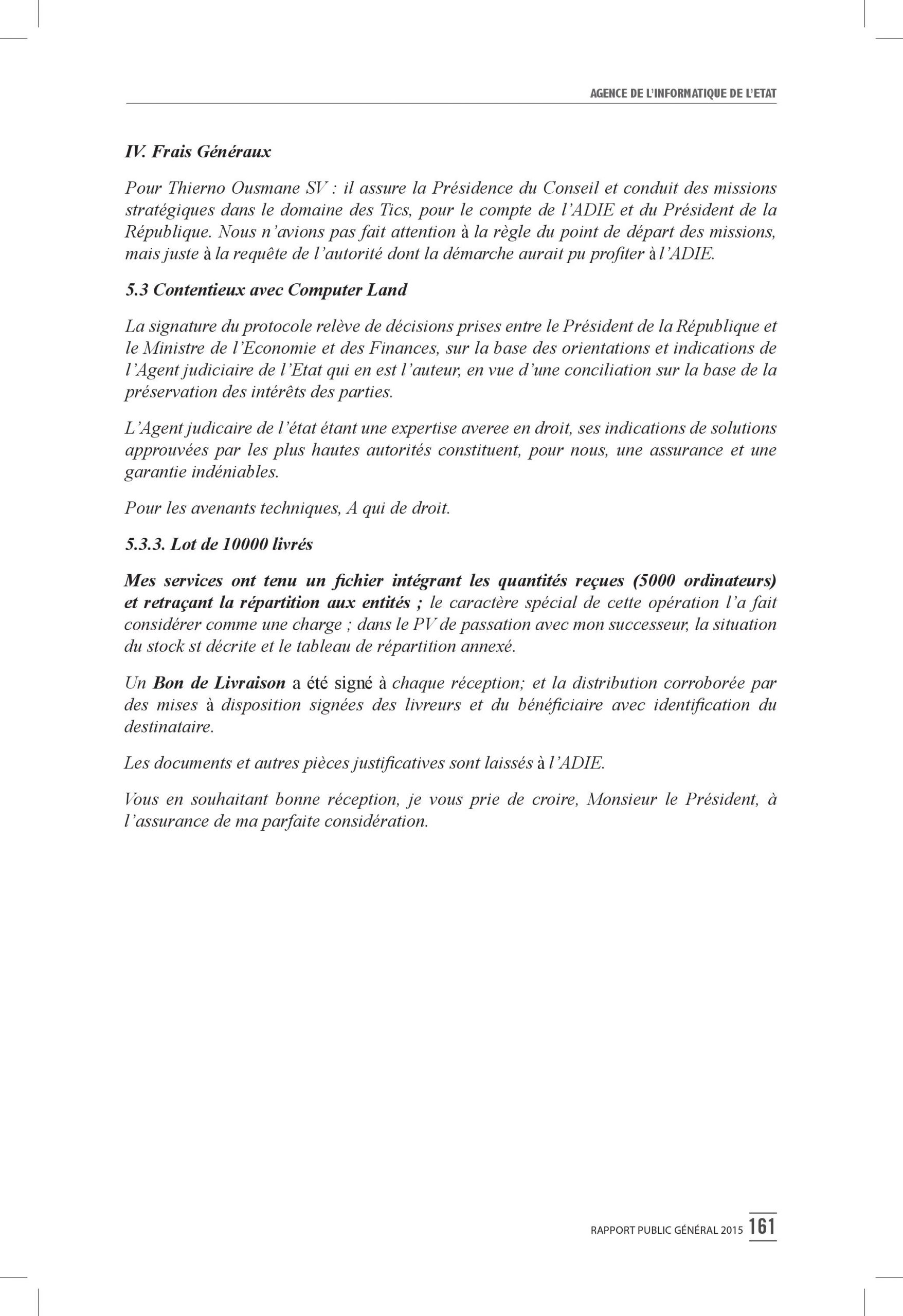 Intégralité du rapport 2015 de la Cour des comptes