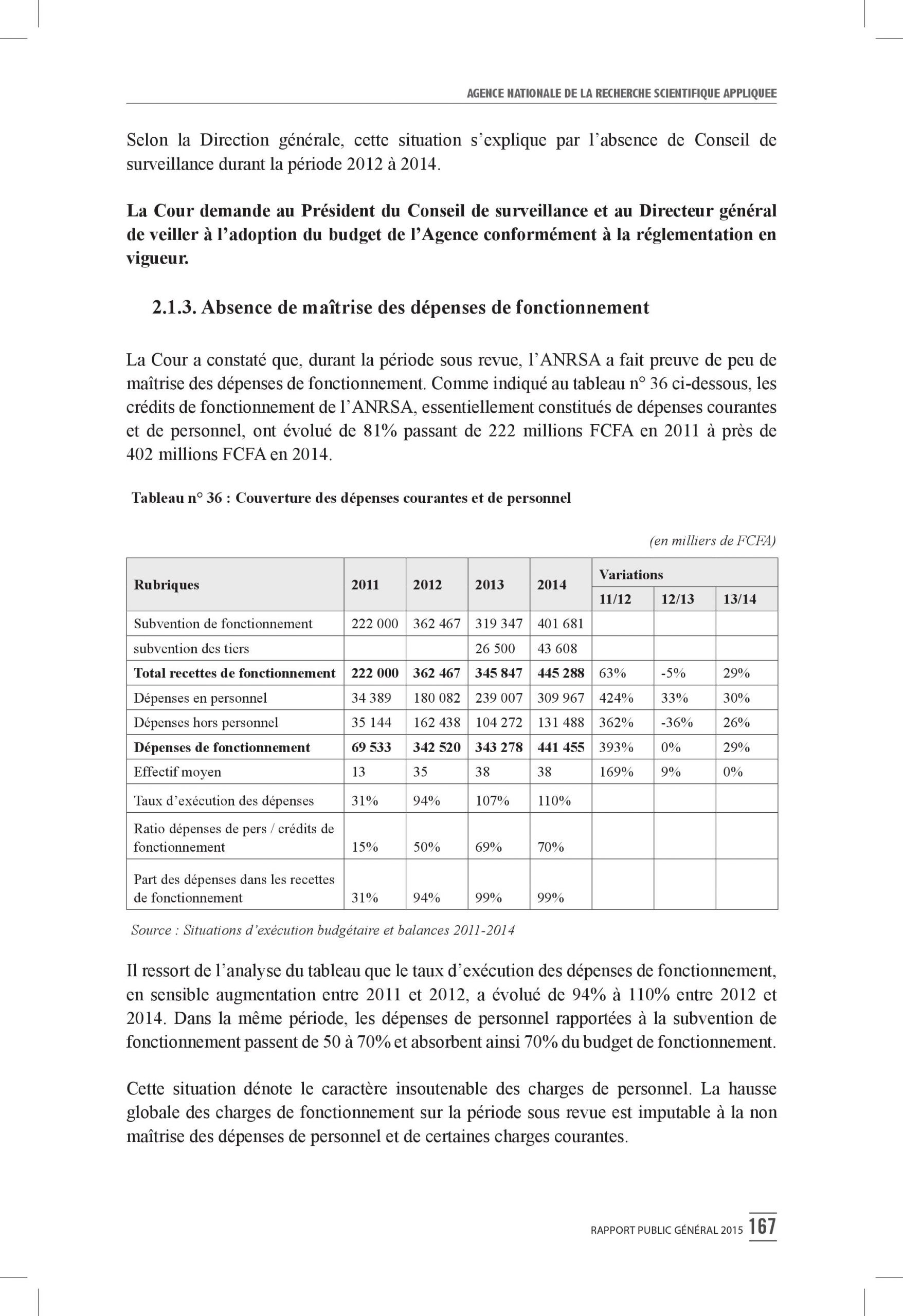 Intégralité du rapport 2015 de la Cour des comptes