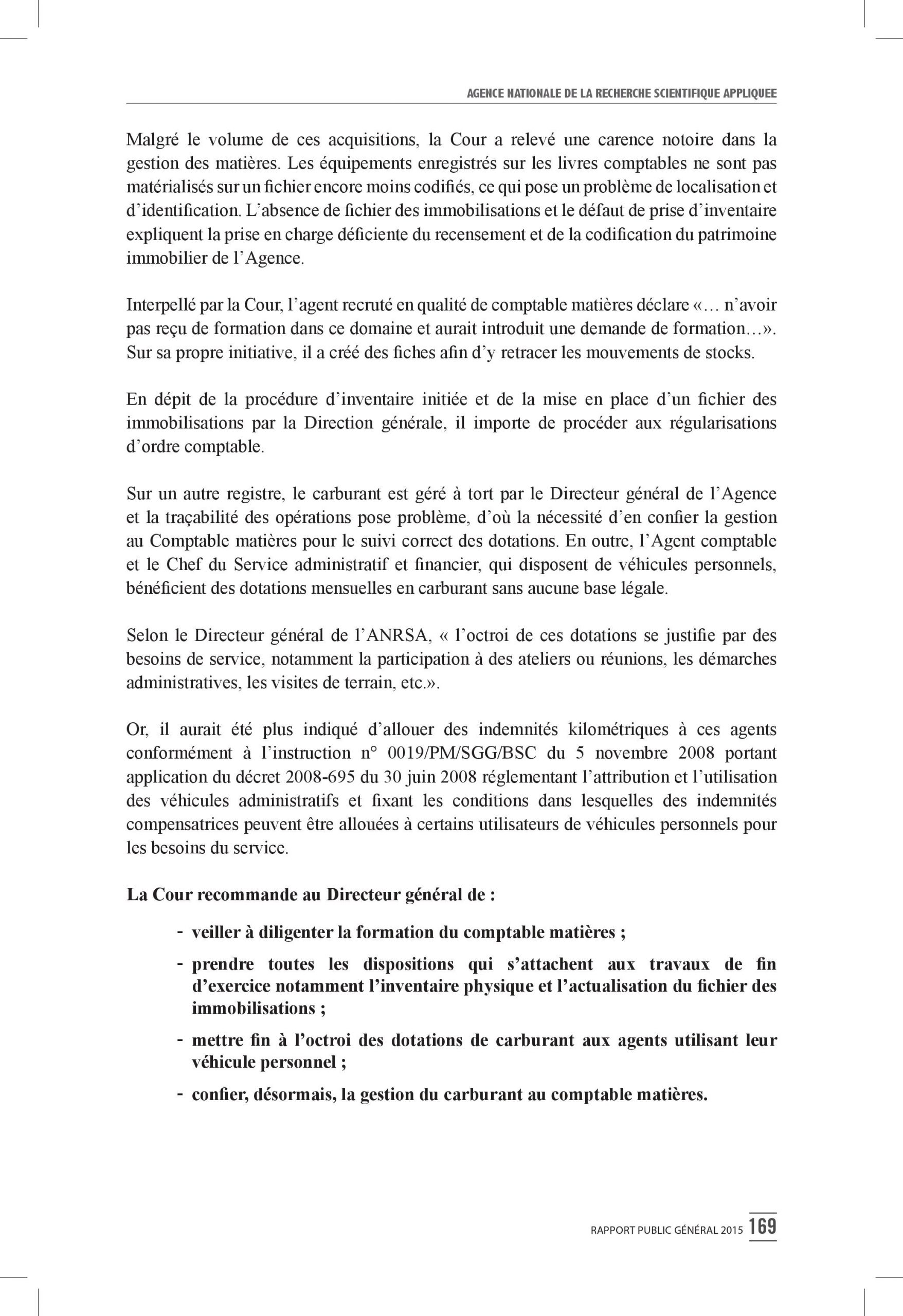 Intégralité du rapport 2015 de la Cour des comptes