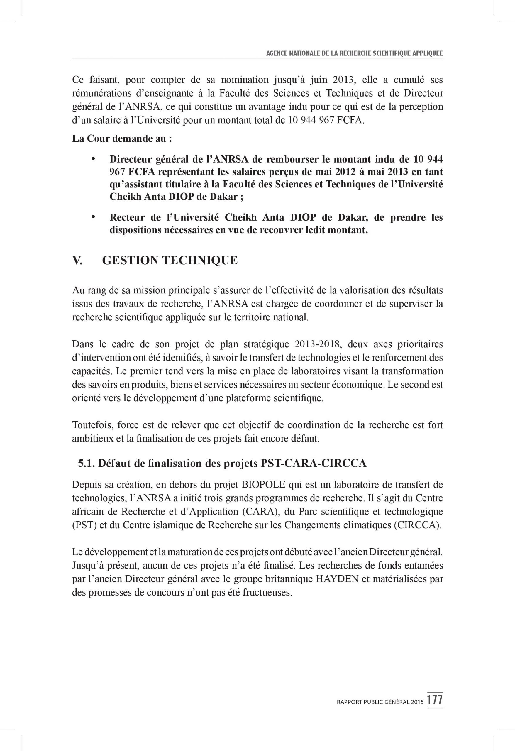 Intégralité du rapport 2015 de la Cour des comptes