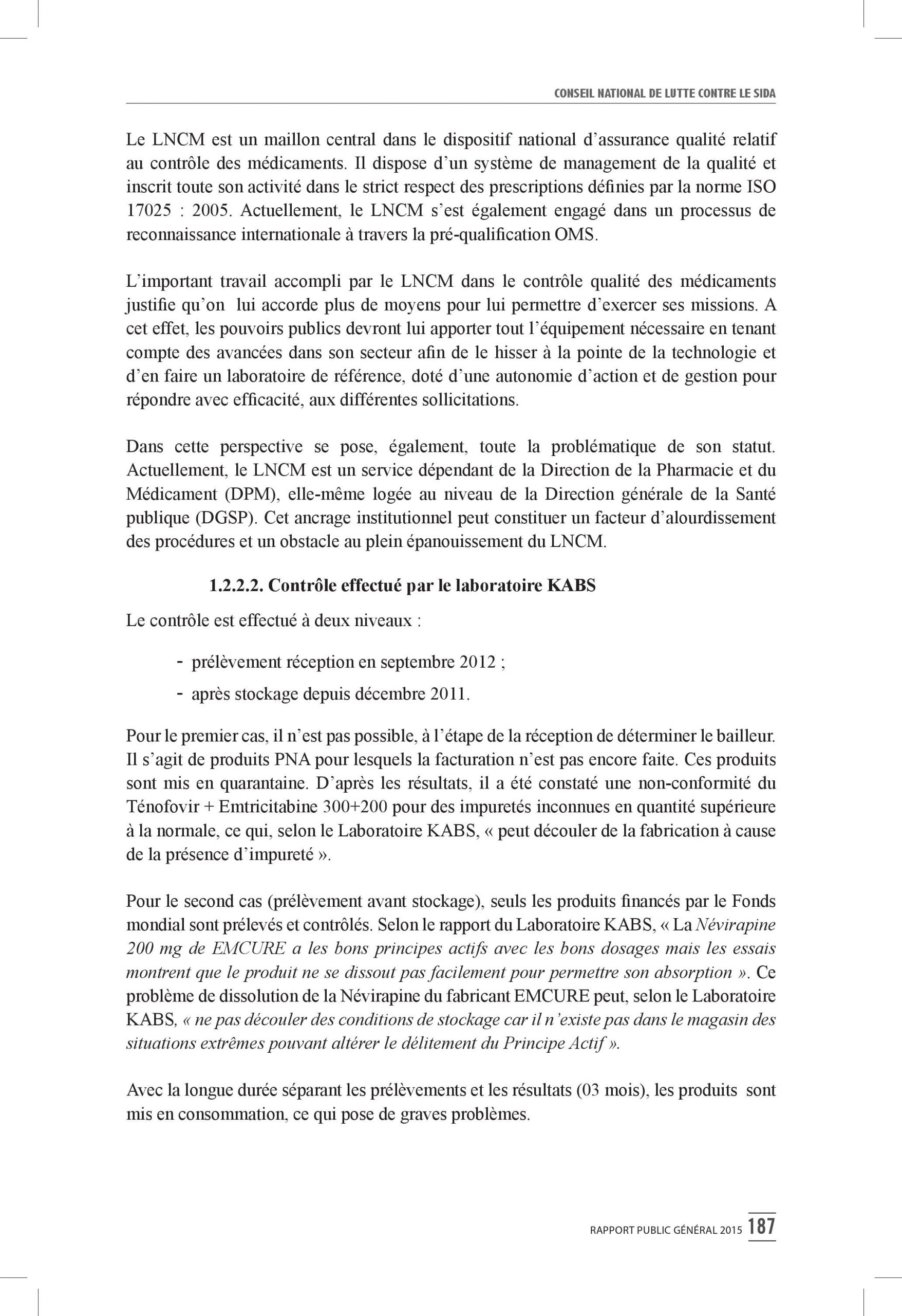 Intégralité du rapport 2015 de la Cour des comptes