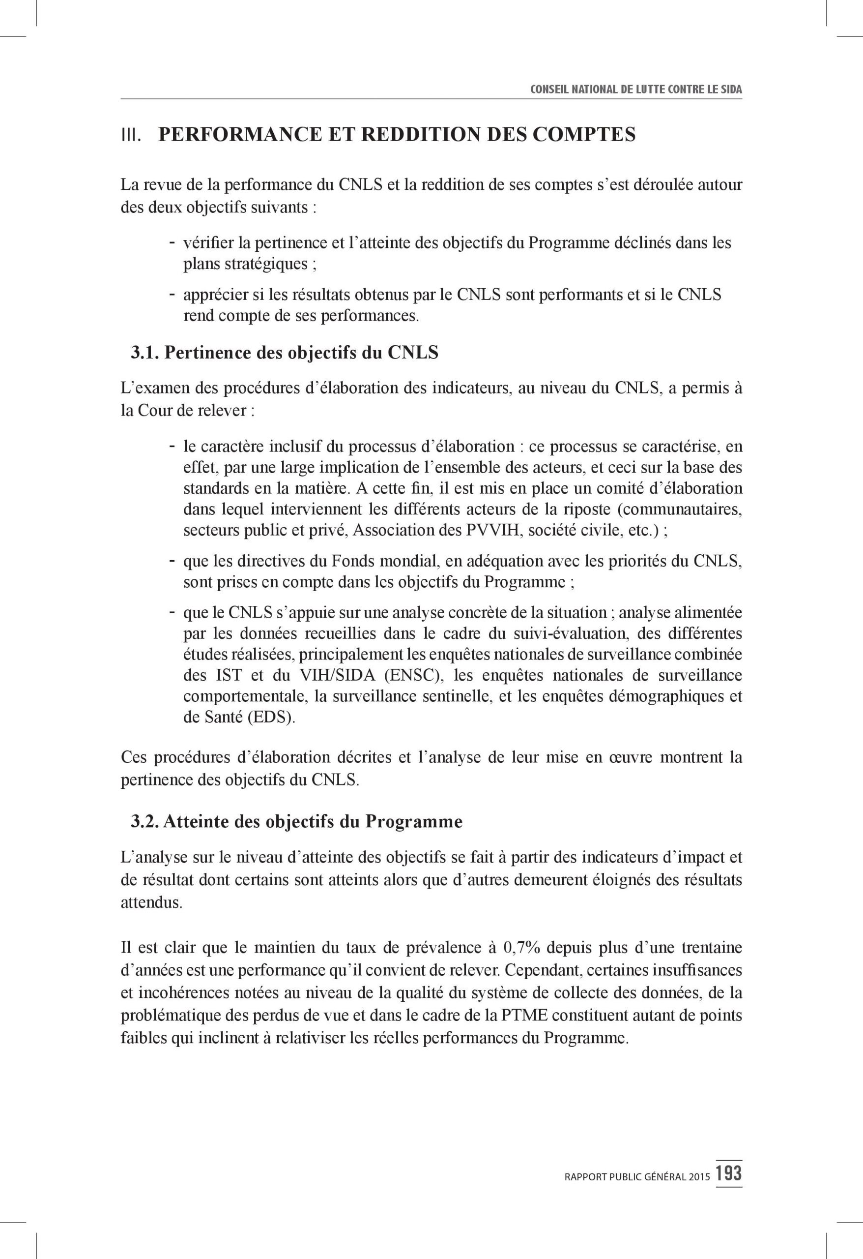 Intégralité du rapport 2015 de la Cour des comptes