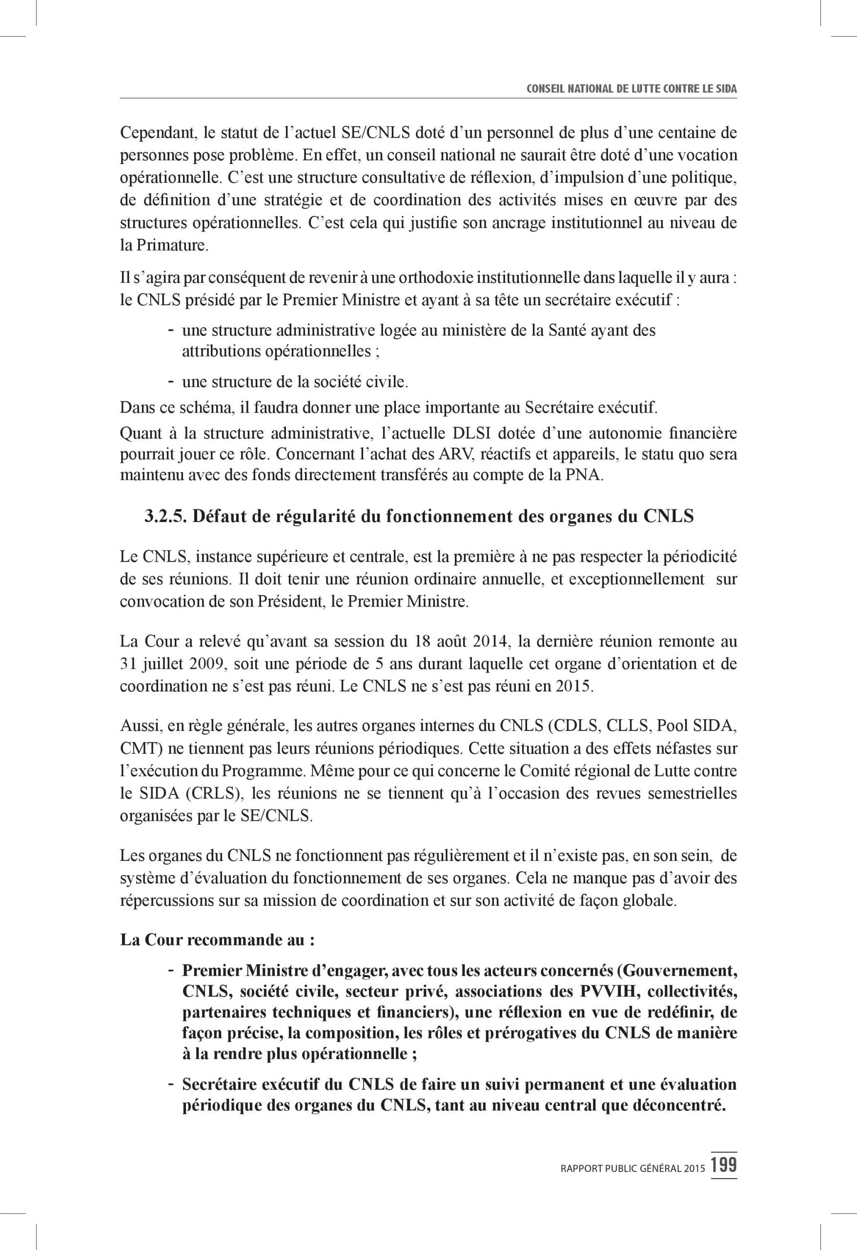 Intégralité du rapport 2015 de la Cour des comptes