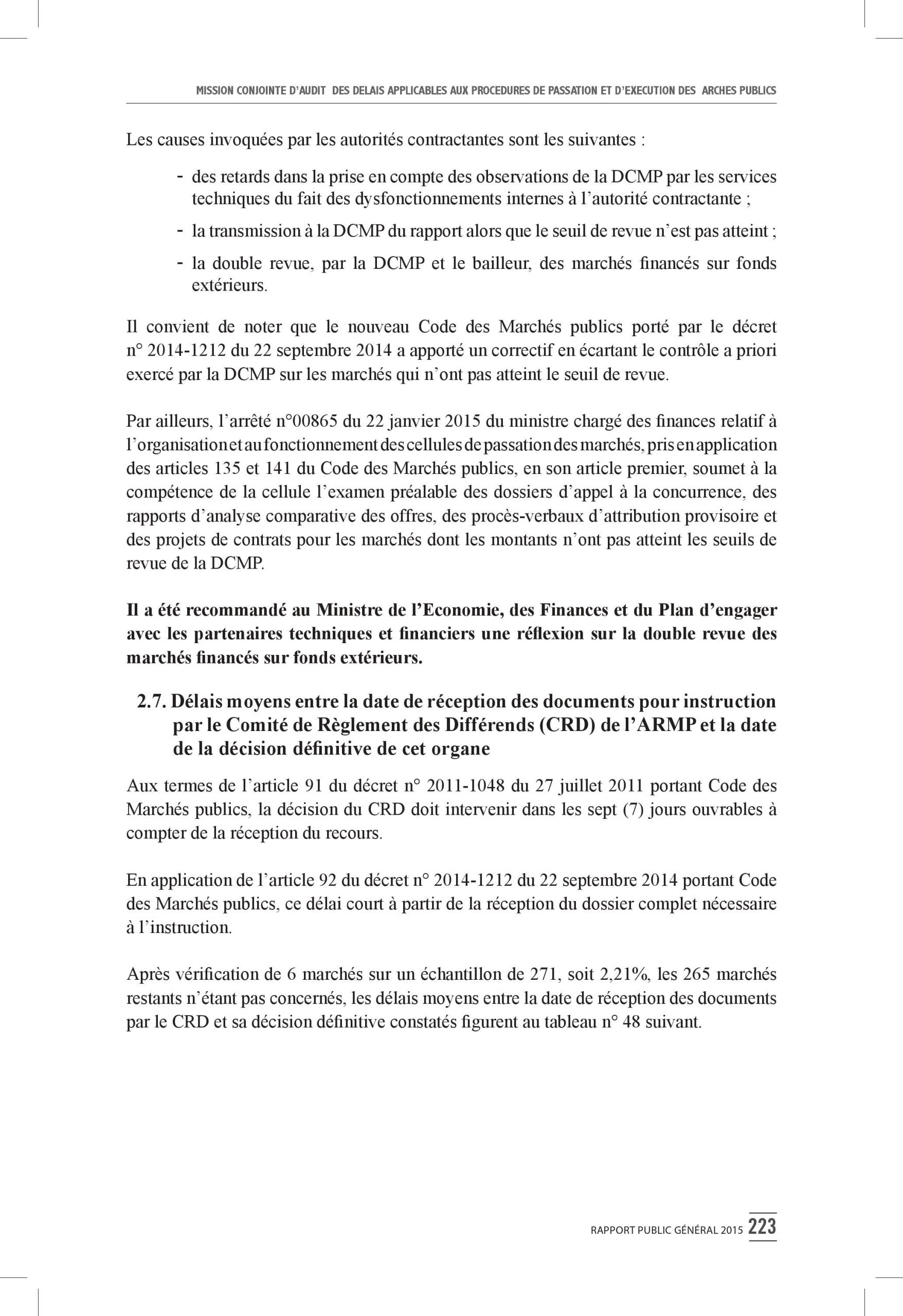 Intégralité du rapport 2015 de la Cour des comptes