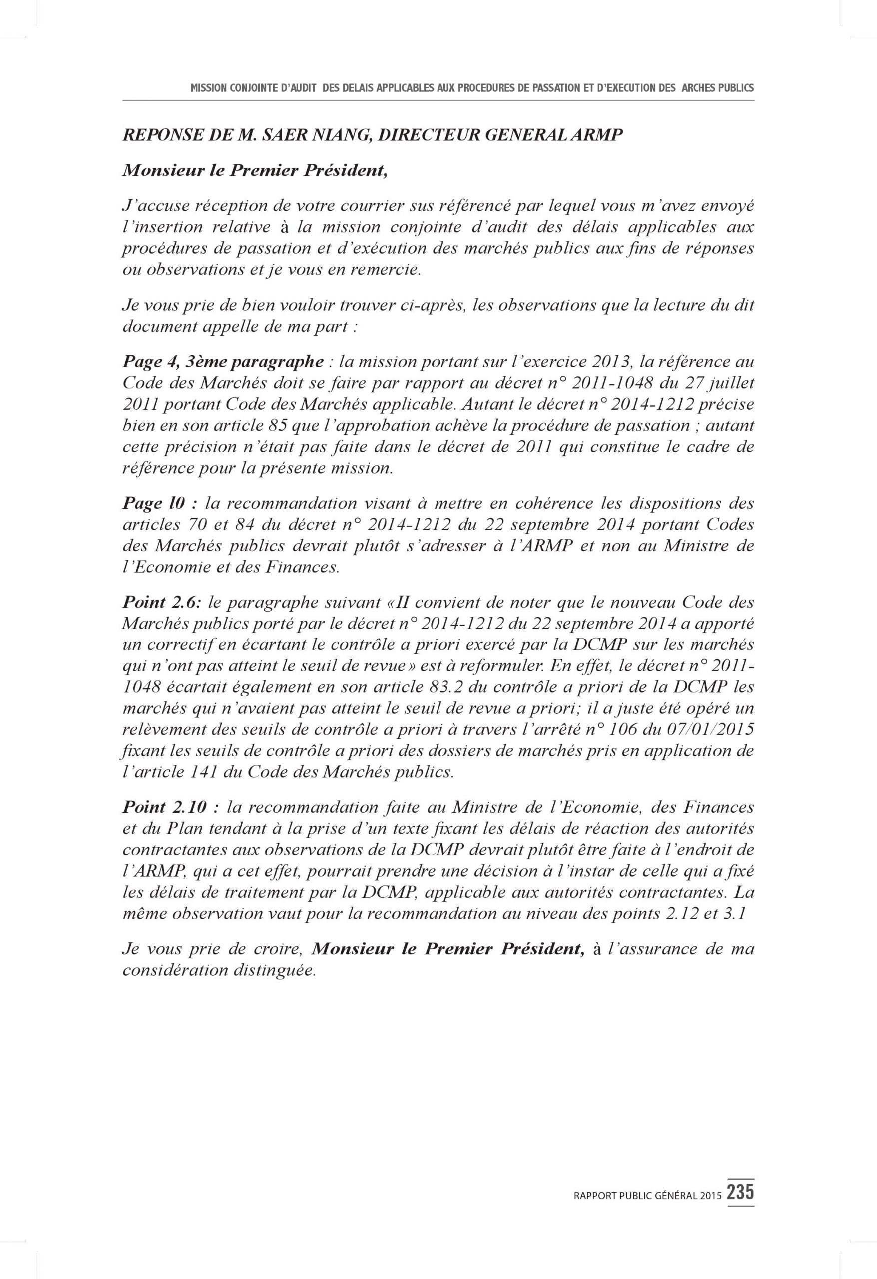 Intégralité du rapport 2015 de la Cour des comptes