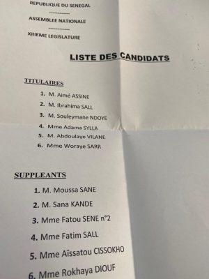 Parlement de la CEDEAO : Voici la liste des nouveaux candidats !