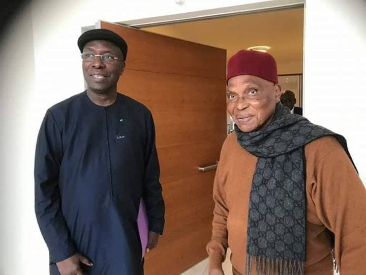 (Photos) Souleymane Néné rend visite à l’ancien président Maître Abdoulaye Wade