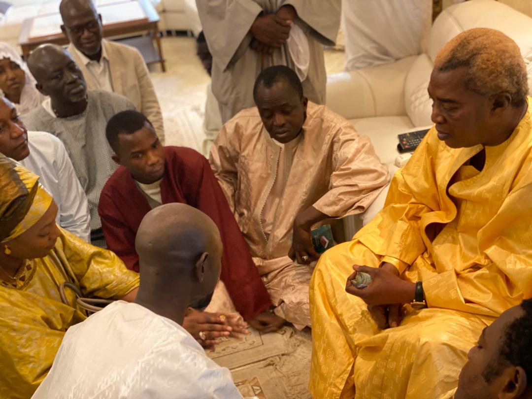 Photos: Amadou Diop Dg Tds en visite chez Serigne Abdou Karim Fall