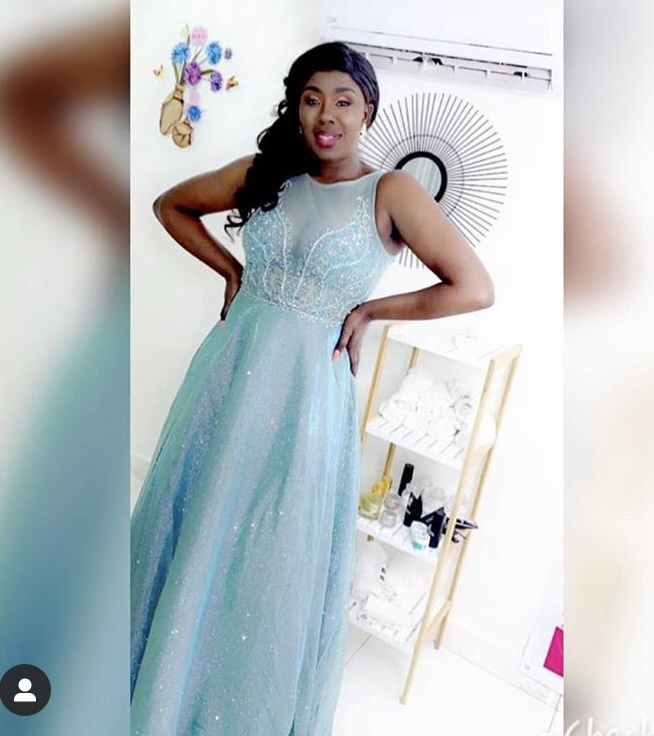 Photos – Mariage de Tapha « Idoles » : Mademoiselle Seck dans une robe sublime