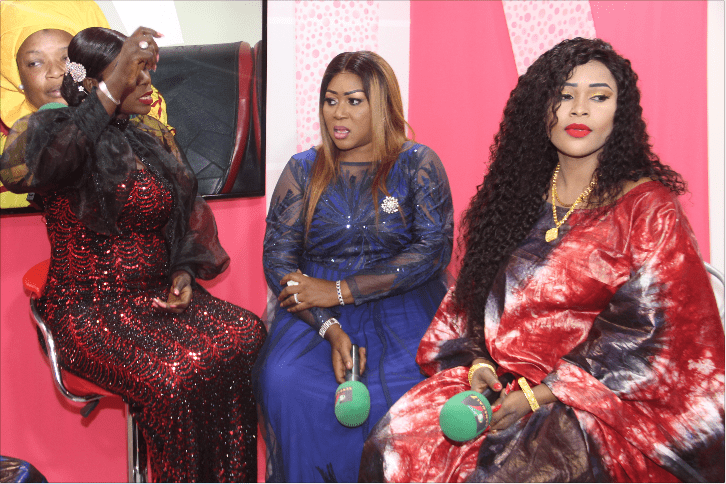 (30 Photos) Dans les coulisses du Plateau Spécial 8 Mars avec Mamy Linguère, Pendo et Guigui