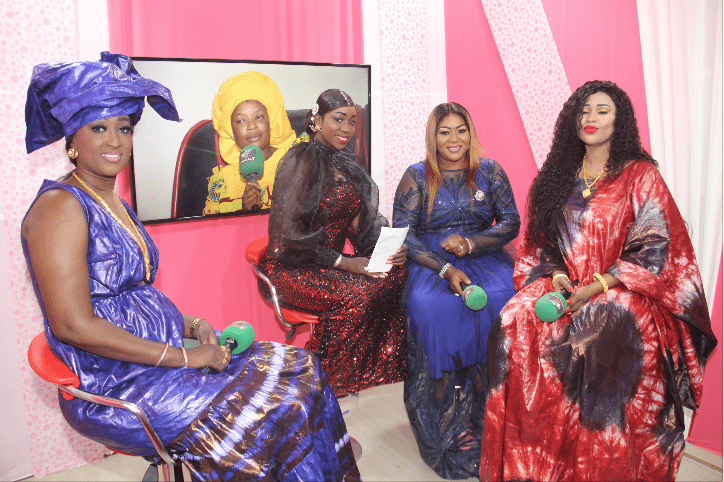 (30 Photos) Dans les coulisses du Plateau Spécial 8 Mars avec Mamy Linguère, Pendo et Guigui