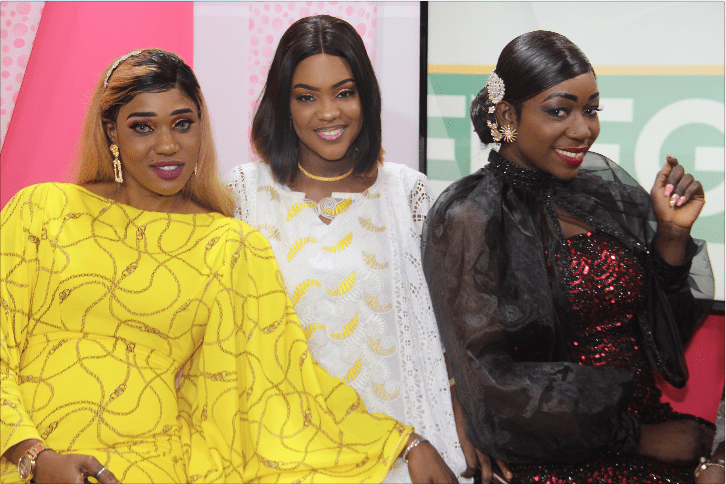 (30 Photos) Dans les coulisses du Plateau Spécial 8 Mars avec Mamy Linguère, Pendo et Guigui