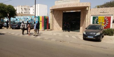 Libération de Guy Marius Sagna : No Lank et Y'en à marre devant la prison de liberté 6