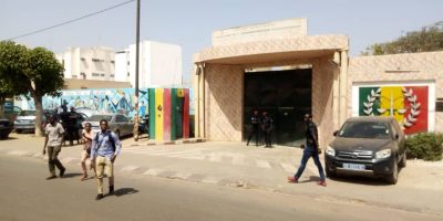 Libération de Guy Marius Sagna : No Lank et Y'en à marre devant la prison de liberté 6