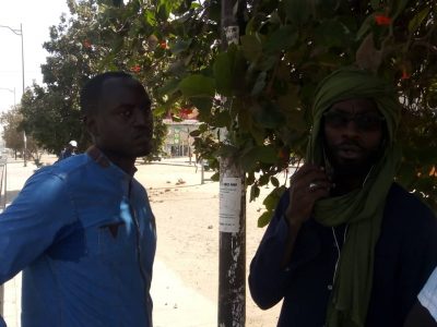 Libération de Guy Marius Sagna : No Lank et Y'en à marre devant la prison de liberté 6