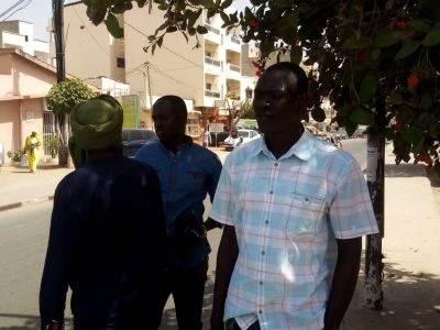 Libération de Guy Marius Sagna : No Lank et Y'en à marre devant la prison de liberté 6