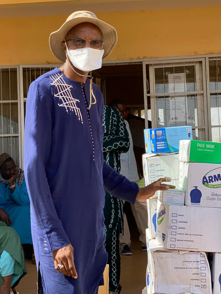 Lutte contre le Coronavirus : Le Maire de Hamady Ounaré arme sa commune