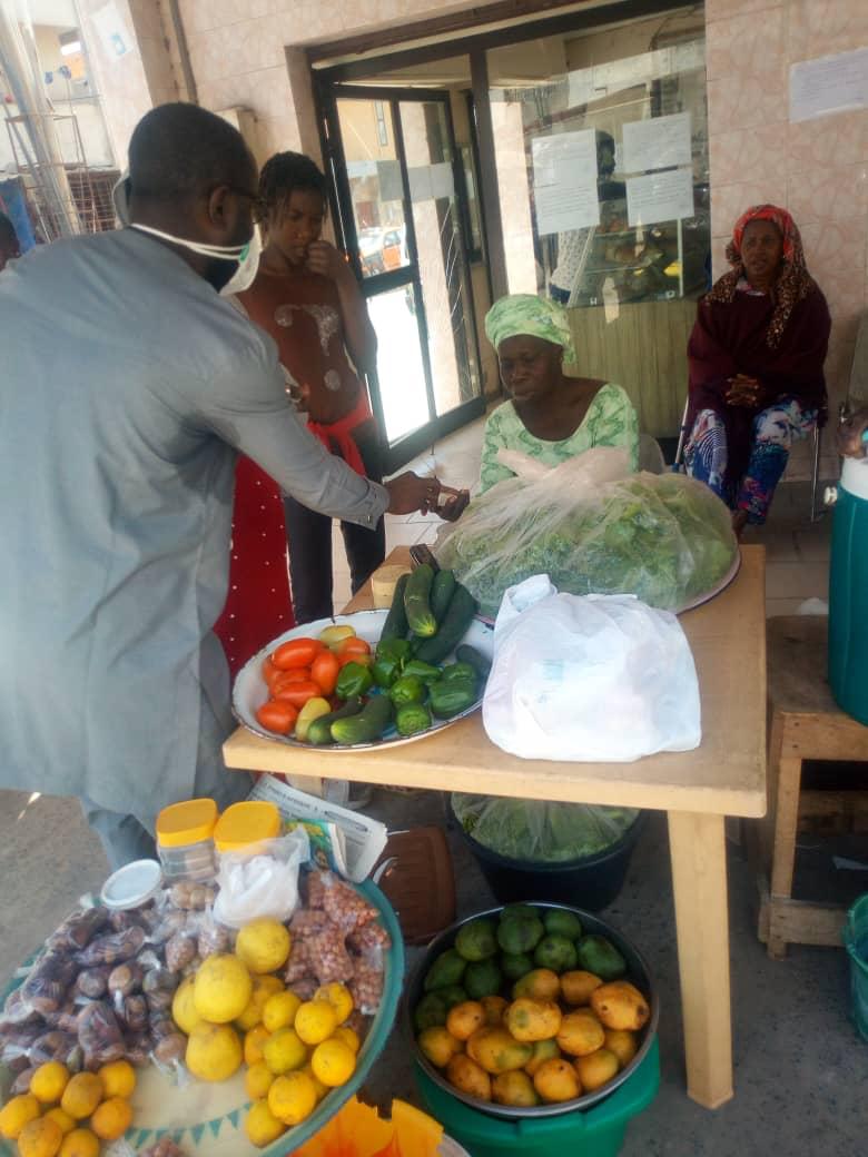 Lutte contre le covid-19 Thierno Bocoum participe