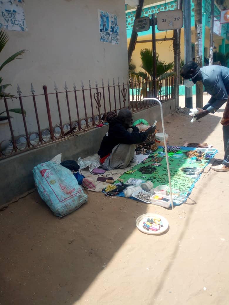 Lutte contre le covid-19 Thierno Bocoum participe