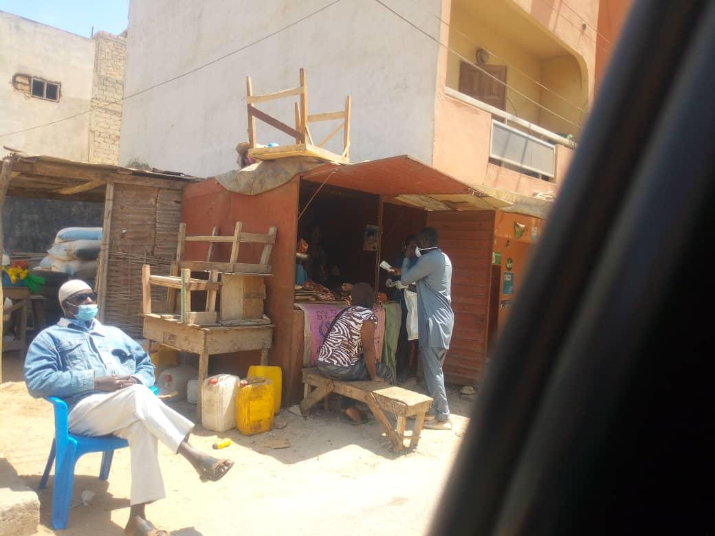 Lutte contre le covid-19 Thierno Bocoum participe