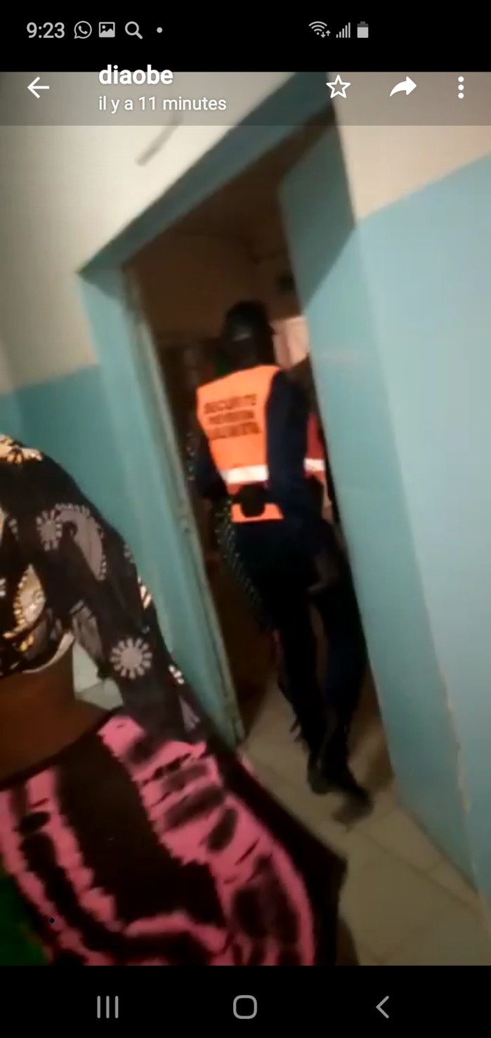 Couvre-feu à Touba: Une dame enceinte perd son bébé et échappe de justesse à la mort.(images)