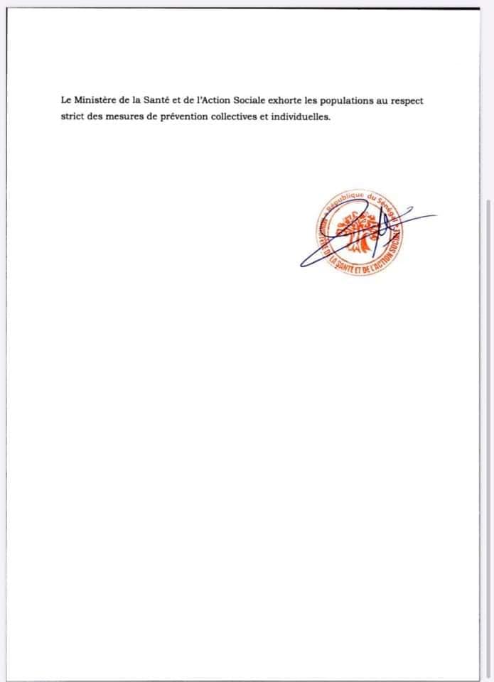 Urgent – Covid-19 : Le Sénégal enregistre un 8e décès !