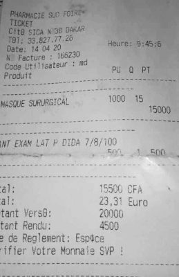 Hausse du prix des masques barrières dans les pharmacies privées : "Nio Lank" interpelle Diouf Sarr