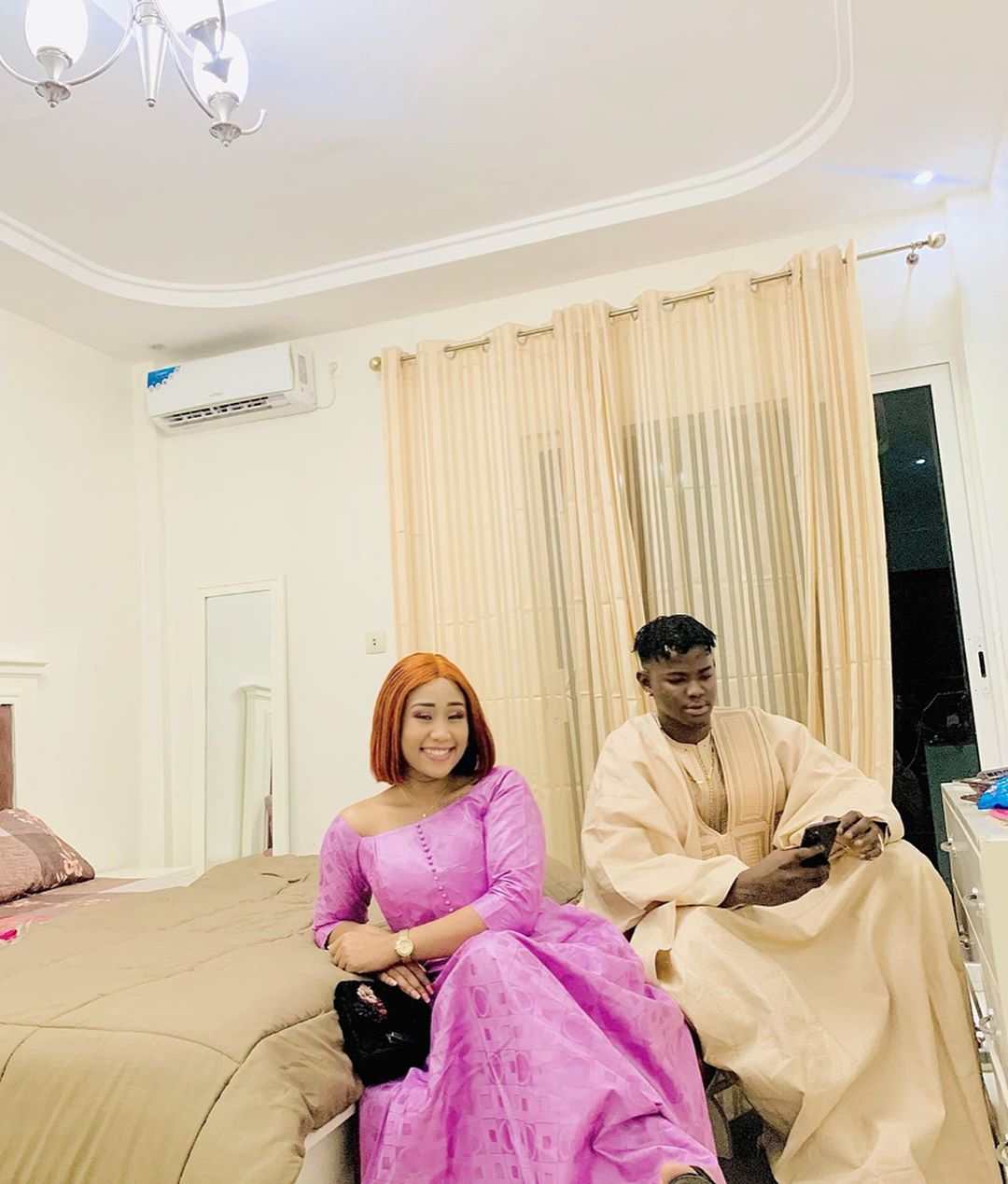 ( 10 Photos ) Spécial korité de couple de stars: Alima de la série Adja toute ravissante…