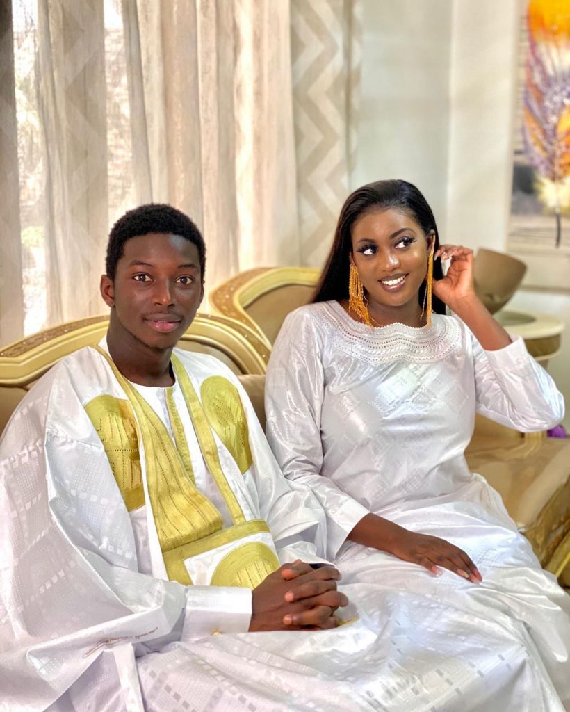 ( 07 PHOTOS ) Le sagnsé “super ndaanan” du fils d’Aly Ngouille Ndiaye avec sa mere