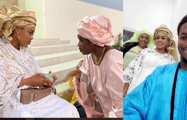 (05 Photos) Comment Sokhna Aida a passé la Korité en Famille