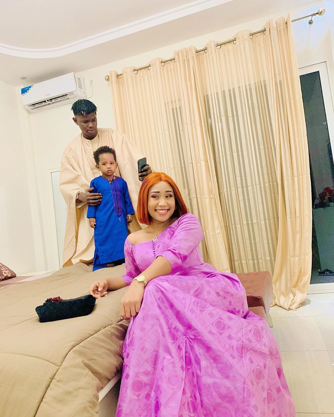 ( 10 Photos ) Spécial korité de couple de stars: Alima de la série Adja toute ravissante…