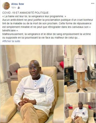 Pr Aliou Sow: "La haine est leur loi, la vengeance leur programme"