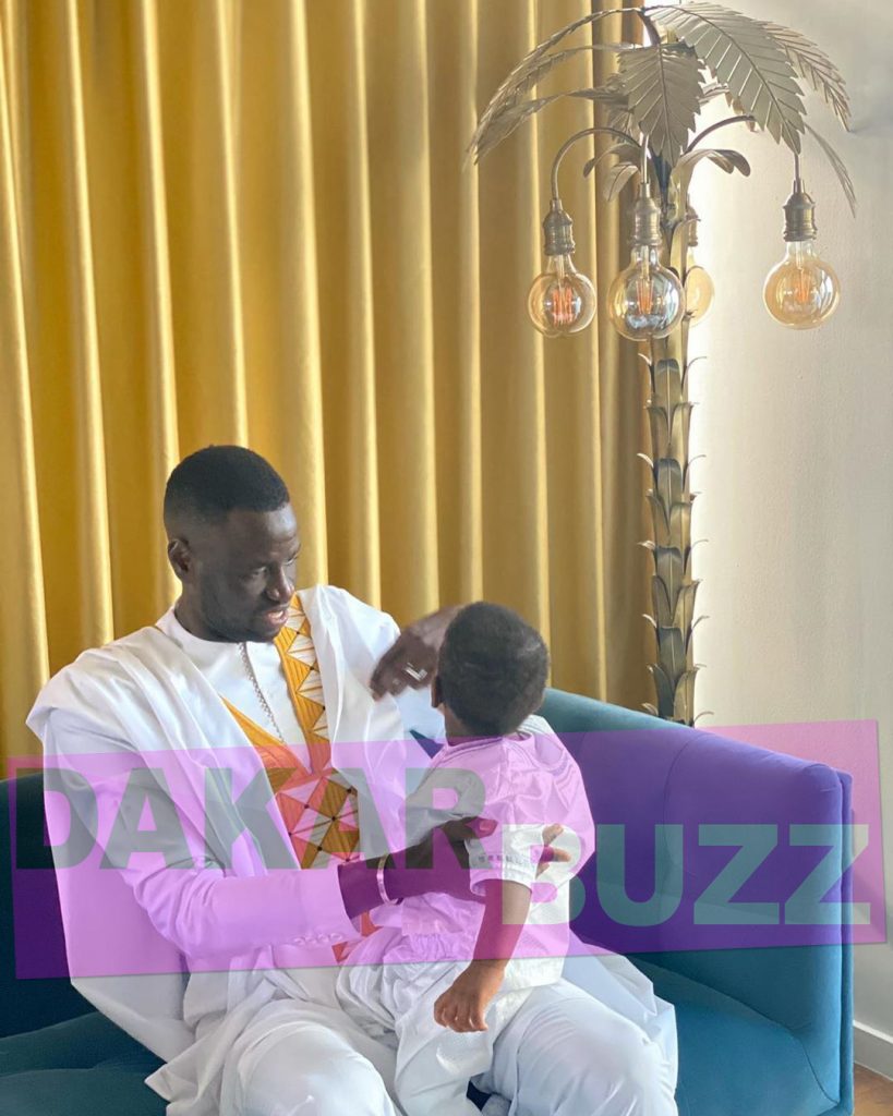 ( 07 Photos ) Spécial Korité de couple de stars: Cheikhou Kouyaté en toute complicité avec sa « Niareel »