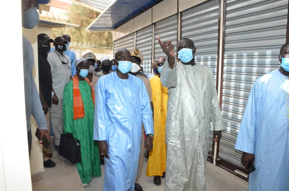 Recasement : Le Ministre de l'Urbanisme inaugure le marché du Champ de course