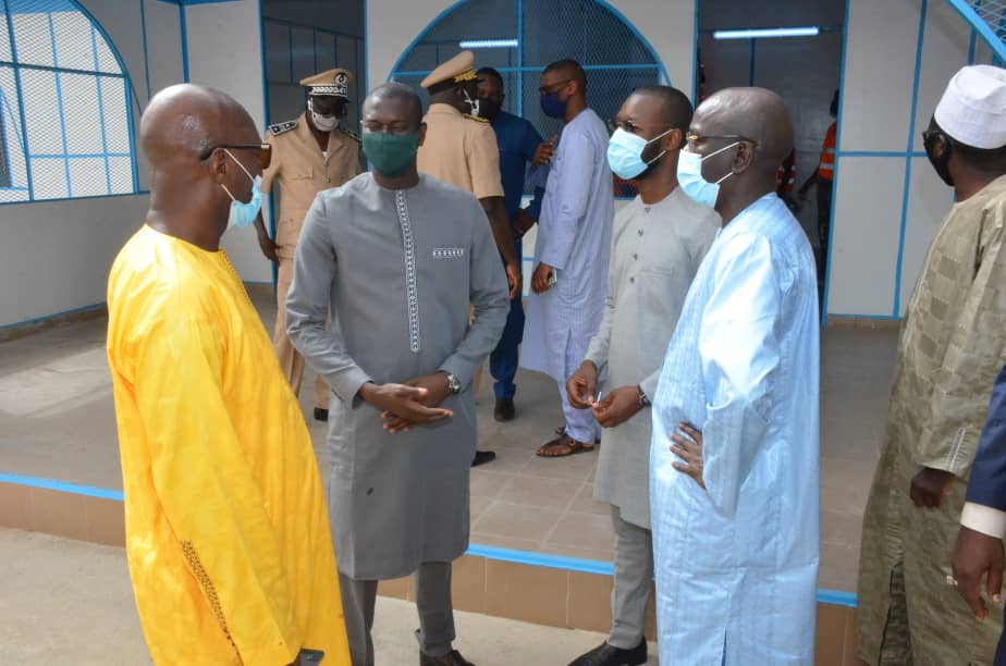 Recasement : Le Ministre de l'Urbanisme inaugure le marché du Champ de course