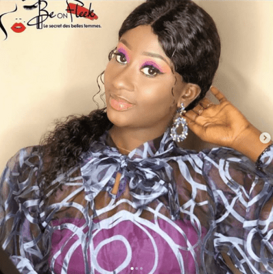 Photos : la très charmante Daba Ndiaye « VIP Sagnsé », illumine la toile « Ma noirceur mon identité »