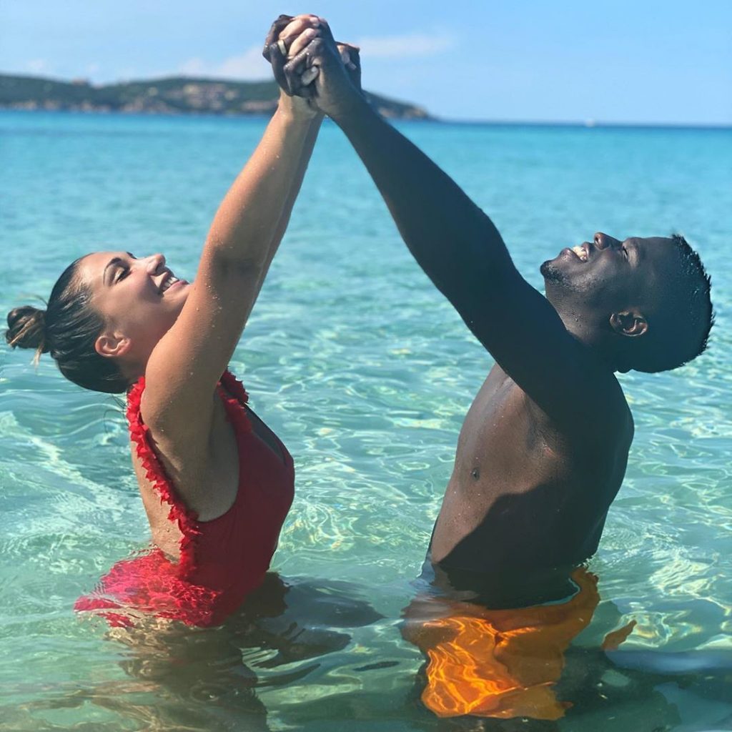 ( 05 Photos ) Keita Baldé se la coule douce avec sa petite-amie