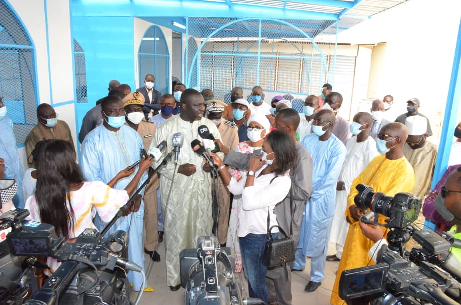 Recasement : Le Ministre de l'Urbanisme inaugure le marché du Champ de course