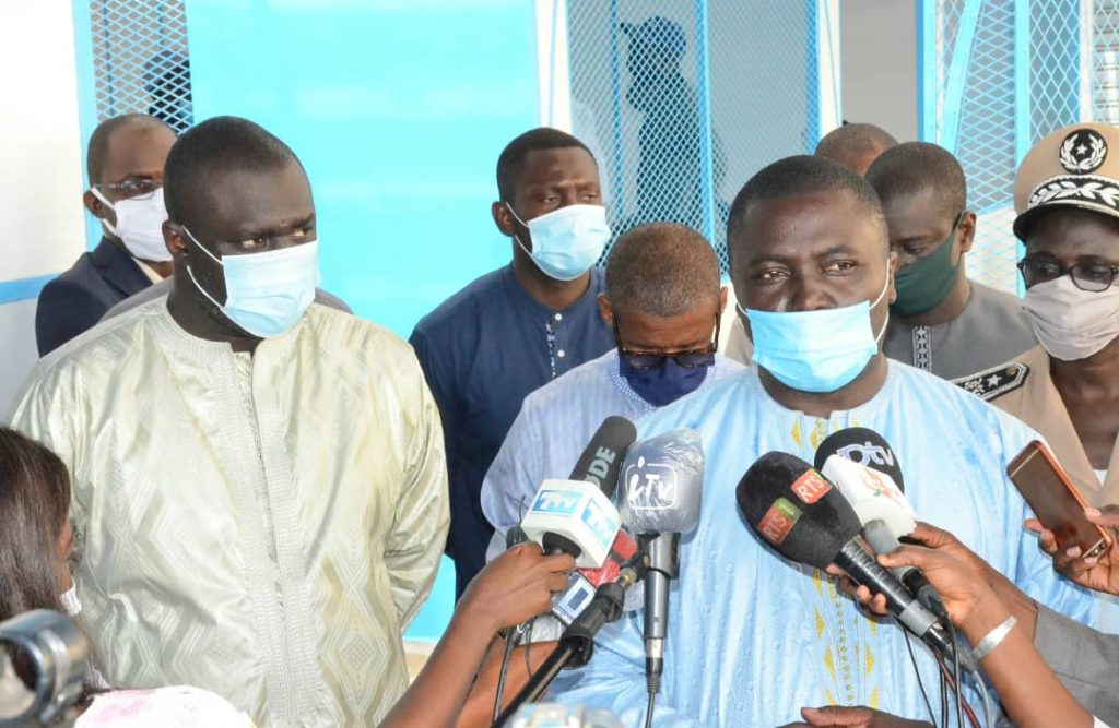 Recasement : Le Ministre de l'Urbanisme inaugure le marché du Champ de course