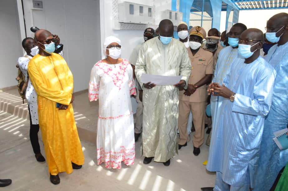 Recasement : Le Ministre de l'Urbanisme inaugure le marché du Champ de course