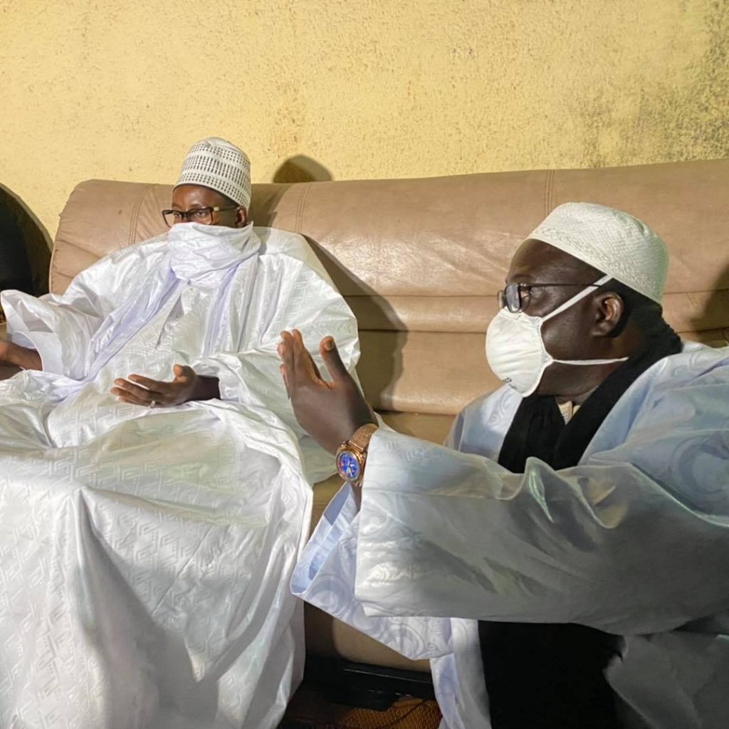 (10 Photos) Thiénaba Seck: Serigne Bass Abdou Khadre a présenté les condoléances de Touba