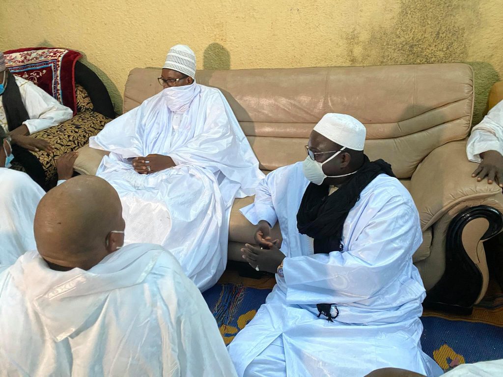 (10 Photos) Thiénaba Seck: Serigne Bass Abdou Khadre a présenté les condoléances de Touba