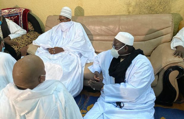 (10 Photos) Thiénaba Seck: Serigne Bass Abdou Khadre a présenté les condoléances de Touba