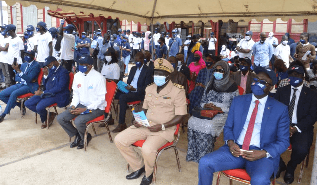 (06 Photos) Lutte contre la Covid-19 : le Port et la Sénélec lancent mercredi à Dakar l’opération « TAKAL SA MASK »