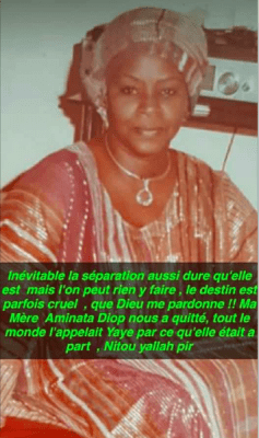 Inna lillahi wa inna ilayhi raji’un : Baba Hamdy est en deuil