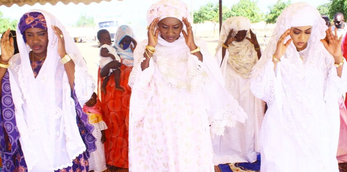 (13 Photos) Temps forts prière de Tabaski avec Sokhna Aida Diallo