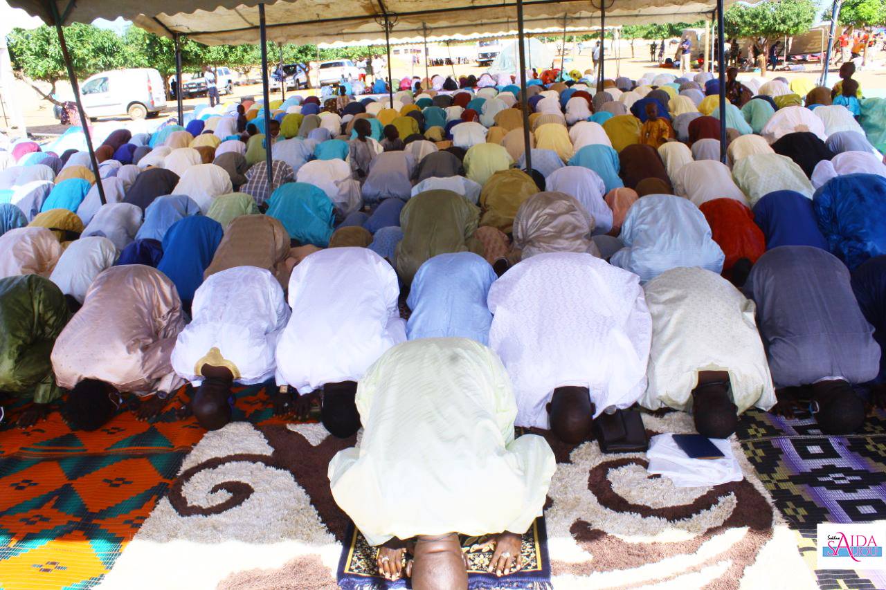 (13 Photos) Temps forts prière de Tabaski avec Sokhna Aida Diallo