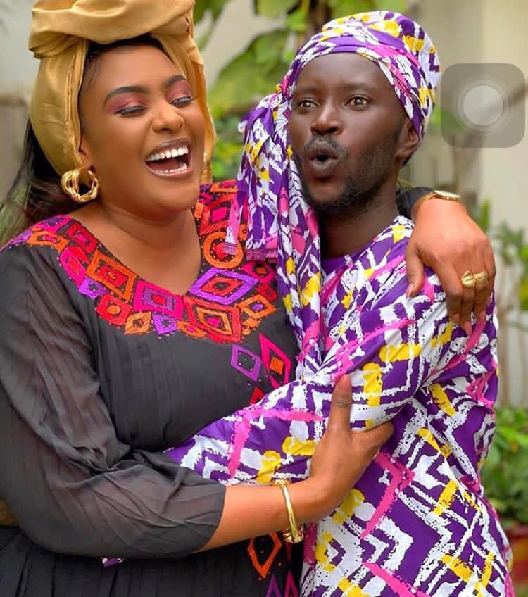 L’actrice Adja et le comédien Wadioubakh en mode collé serré (photos)